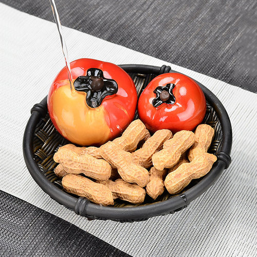 变色茶宠如意摆件仿真客厅装饰品