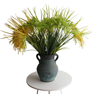 仿真花稻谷假水稻麦穗  lmdec客厅干花假花麦子田园装饰花道具