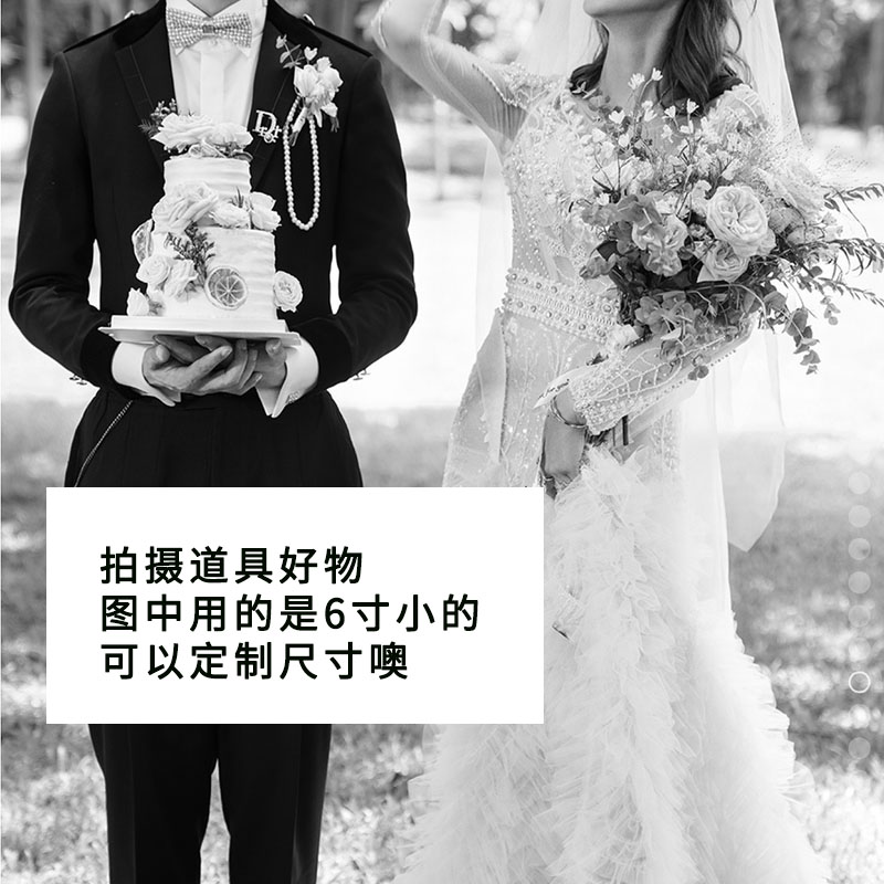 仿真蛋糕干花水果模型假生日蛋糕样品2020新款网红橱窗道具定制