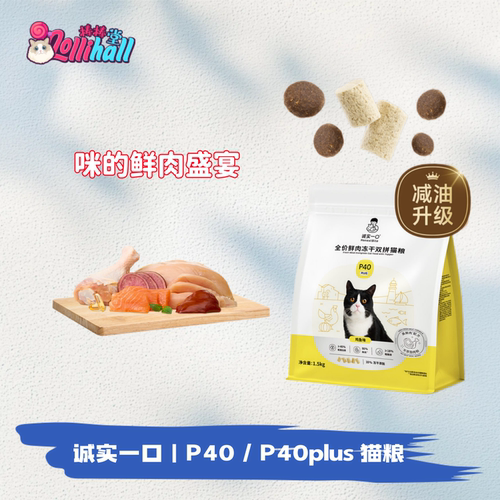 【诚实一口】P40全价全阶段猫粮