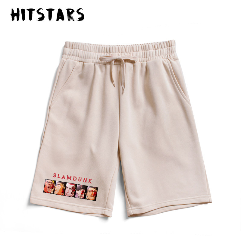 国潮复古灌篮高手趣味搞笑纯棉短裤休闲裤男女健身宽松裤子夏季,男装,短裤,淘宝优惠券,粉丝福利购,淘宝优惠卷