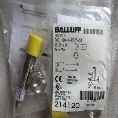 全新原装正品BALLUFF巴鲁夫 BOS 18M-X-RS23-S4 BOS01FH 现货询价