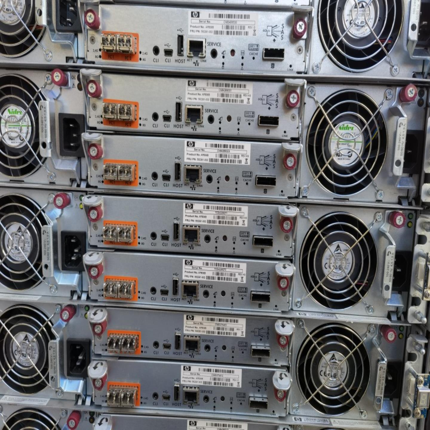 HP P2000G3 MSA光纤控制器 AP836A 592261-001 AP836B 592261询价