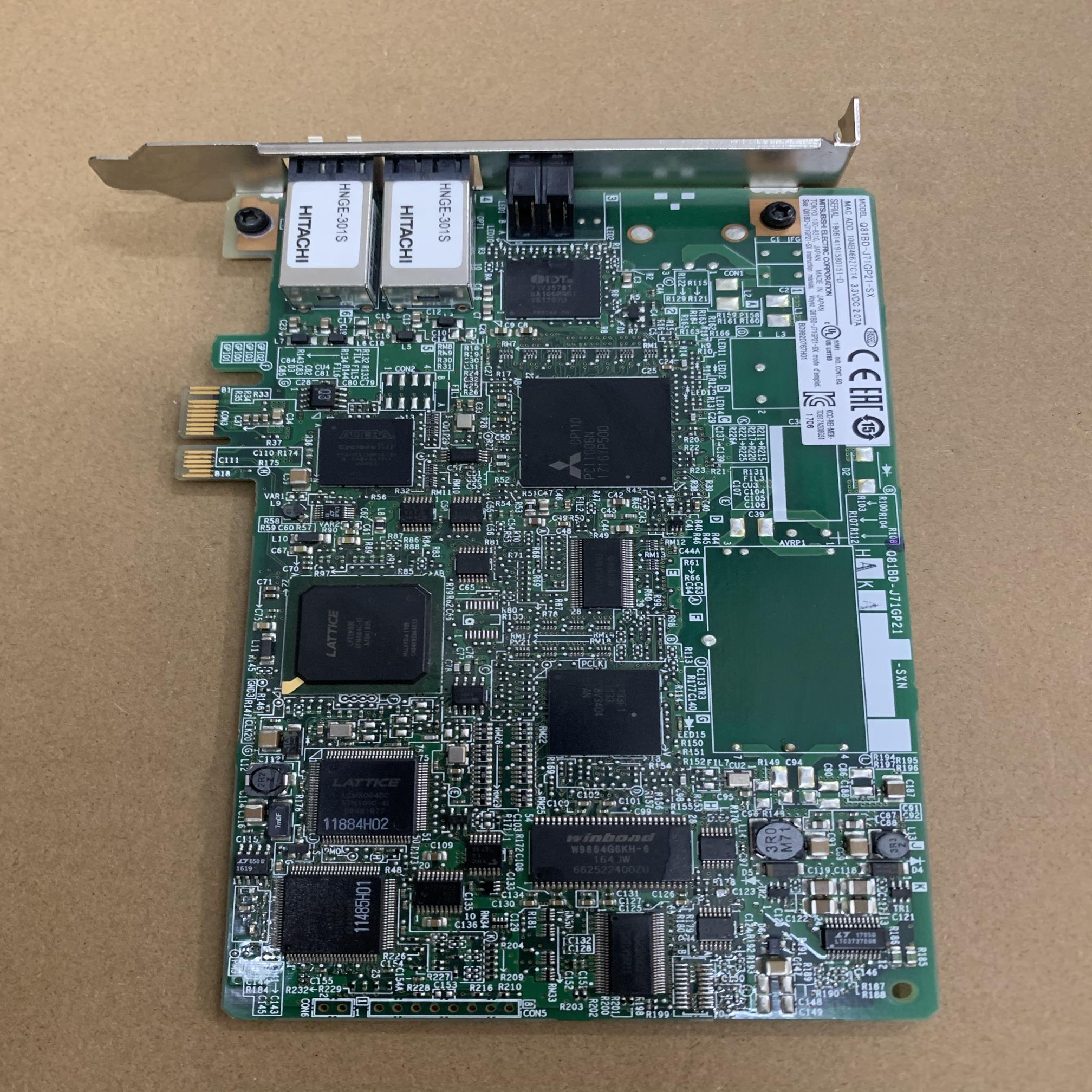 三菱PLC通讯板卡Q81BD-J71GP21-SX 成色漂亮询价