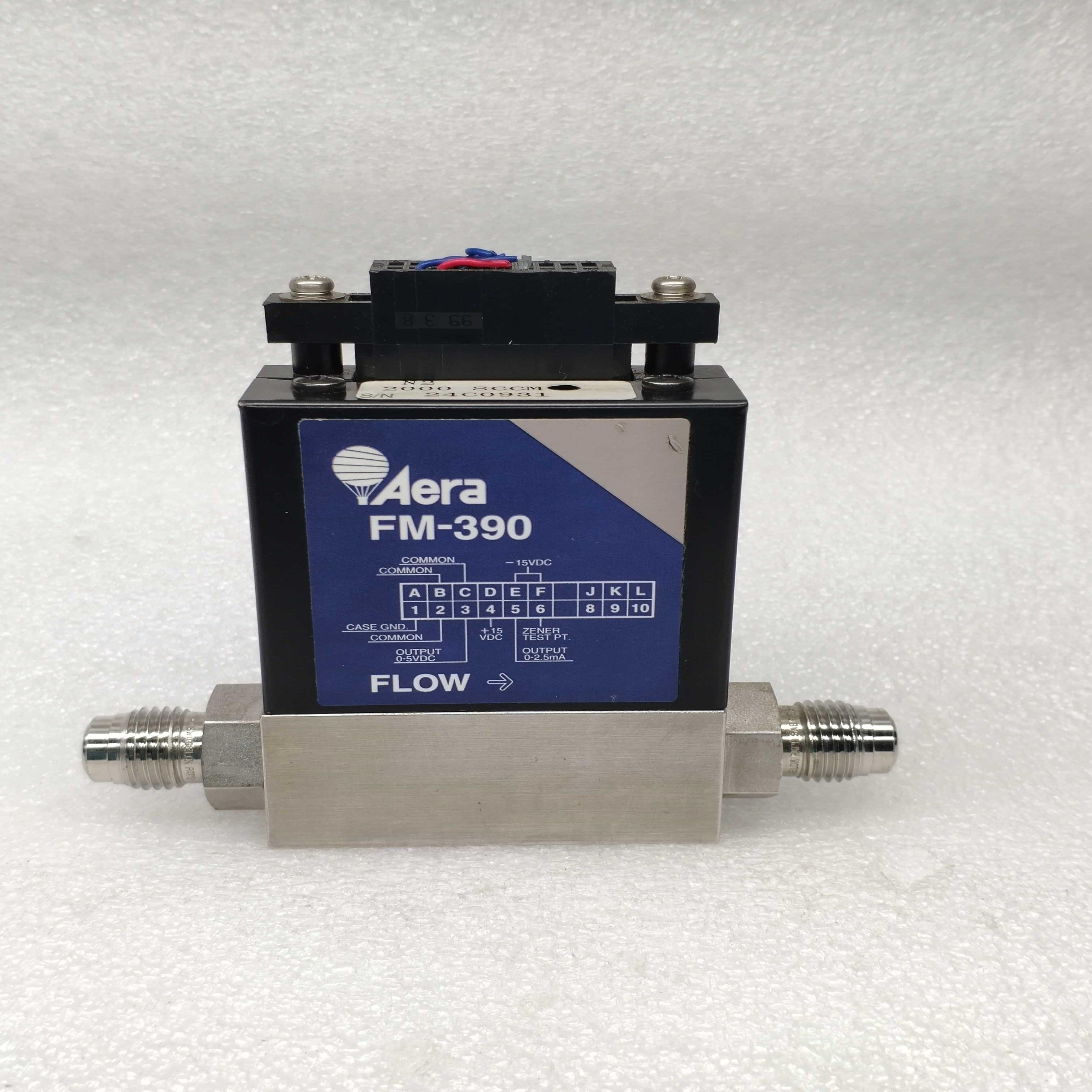 Aera气体质量流量计 FM-390 N2 2000SCCM 日本正品原装拆机件询价