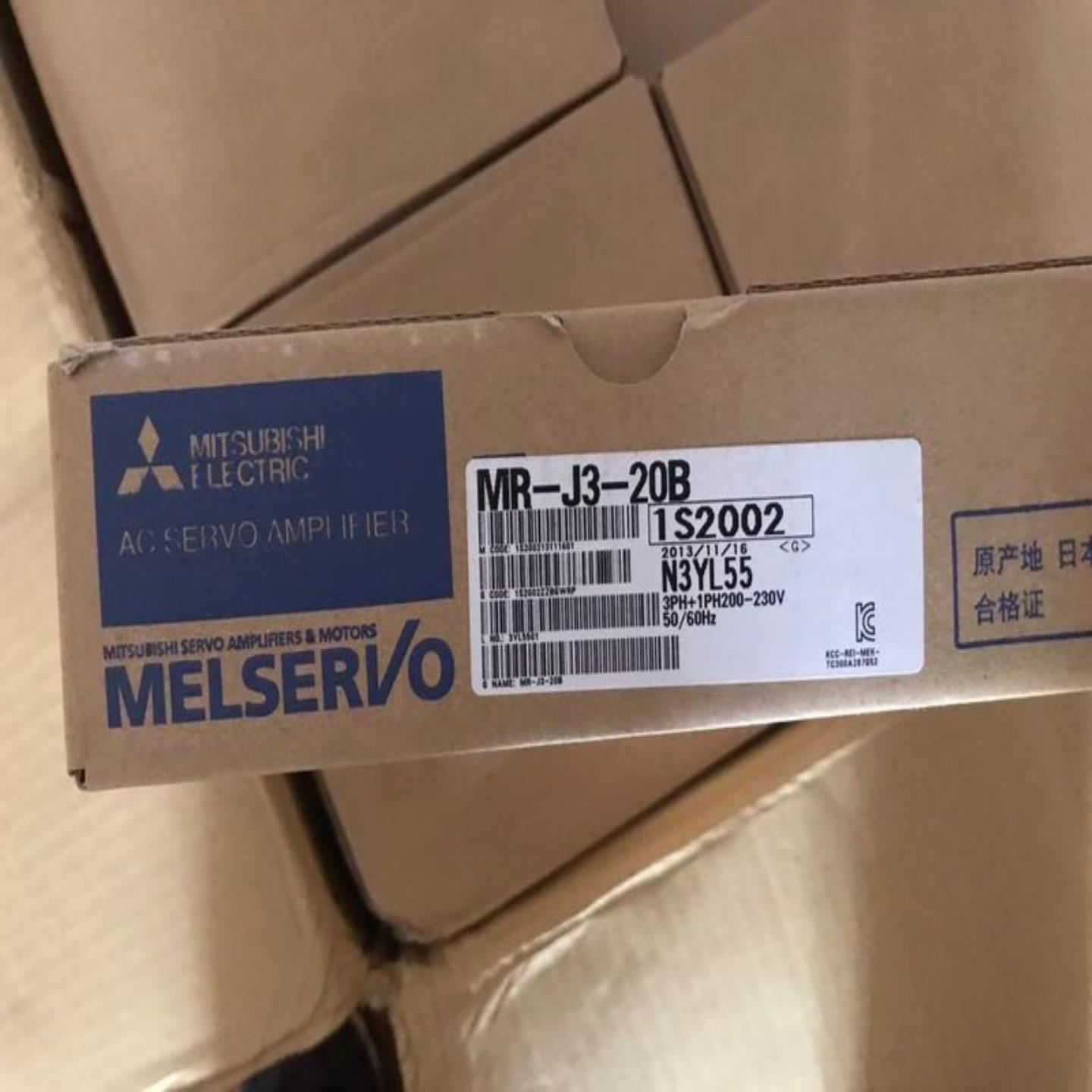 MR-J3-20AMR-J3-20B三菱伺服驱动器询价