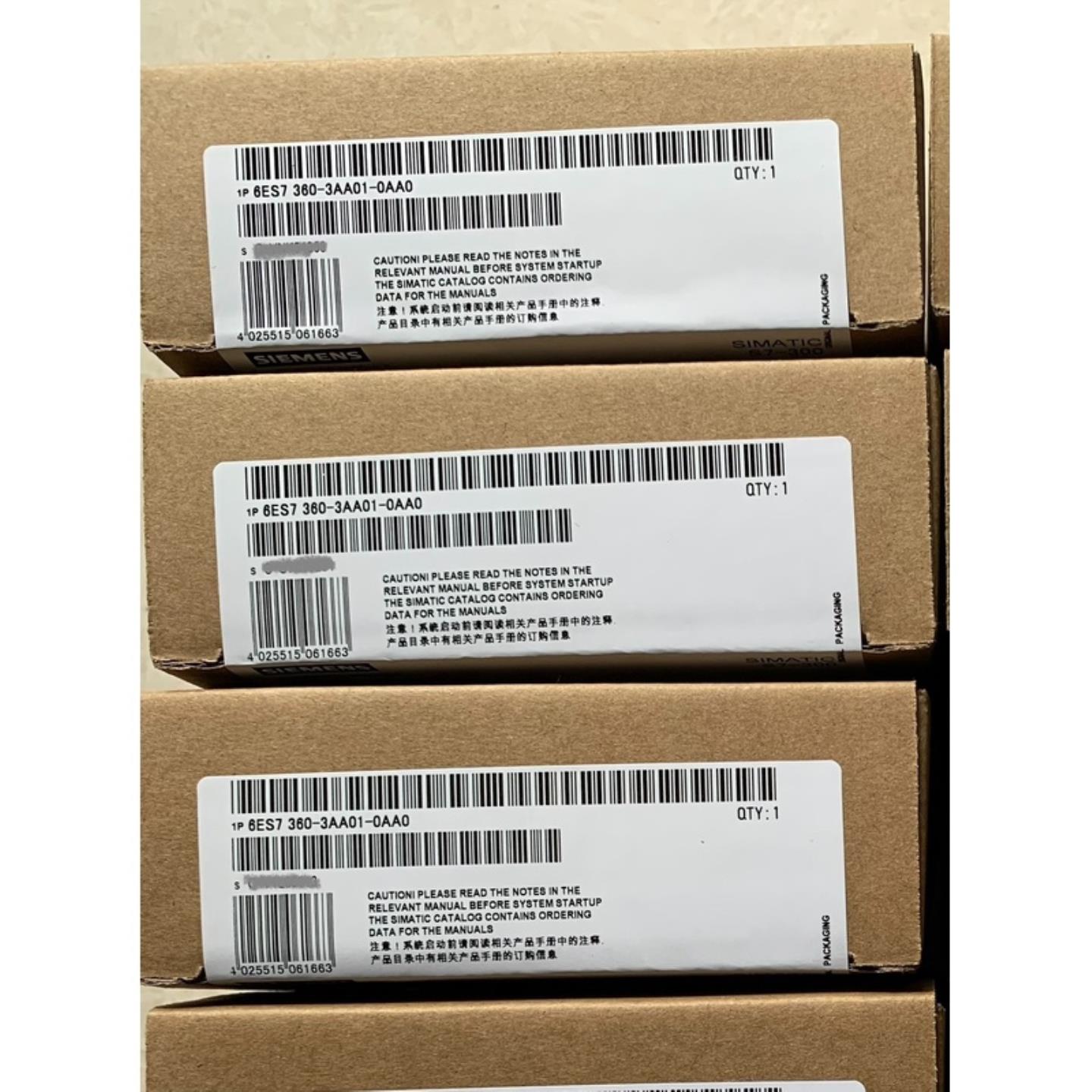 6ES7360-3AA01-0AA0西门子模块实图拍摄配询价