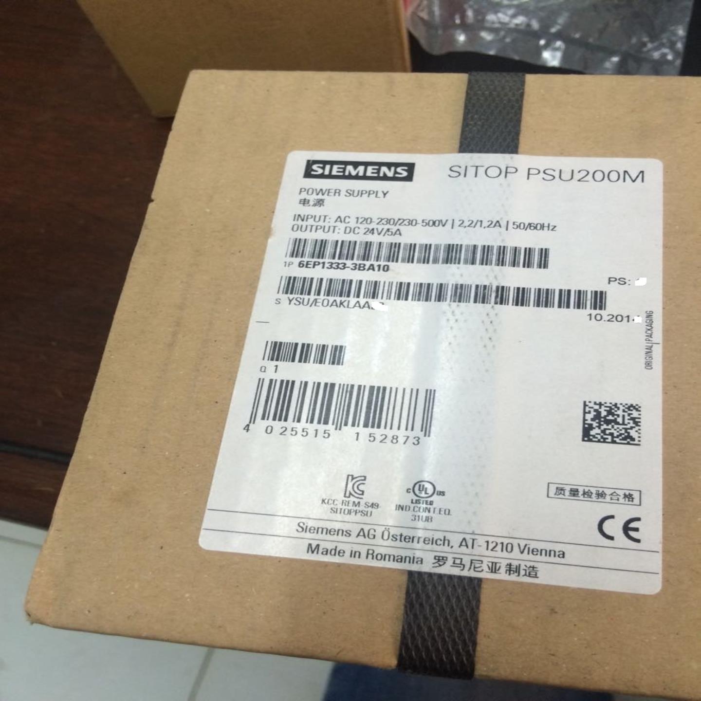 6EP1333-3BA10 SITOP开关稳压电源PSU200M 24V5A 6EP1 333-3询价