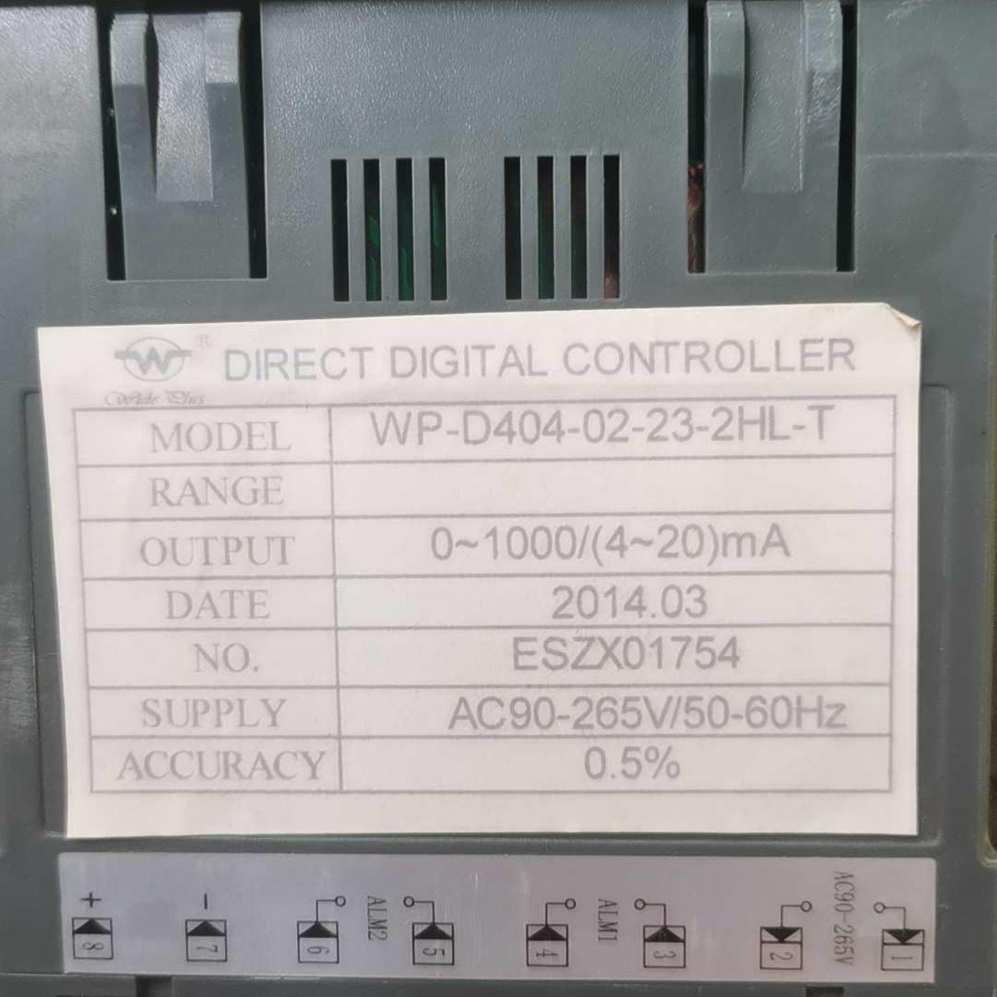 上润温控仪表WP&mdashD404 -02-23-2HL-T  拆机询价