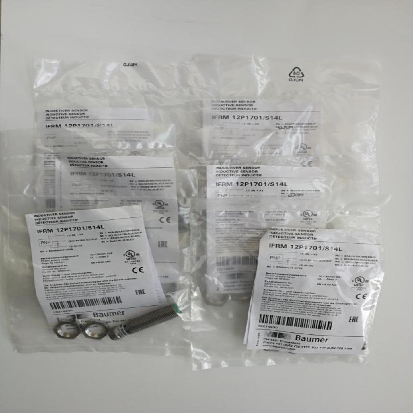 现货全新正品BAUMER堡盟接近开关IFRM 12P1701S14L假一罚十询价