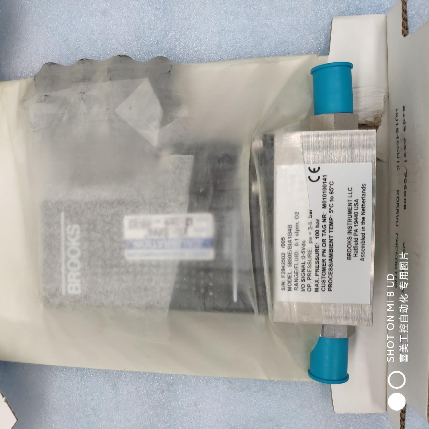 BROOKS布鲁克斯气体质量流量计 5850EBIA1B4B 0-1slpm O2 询价