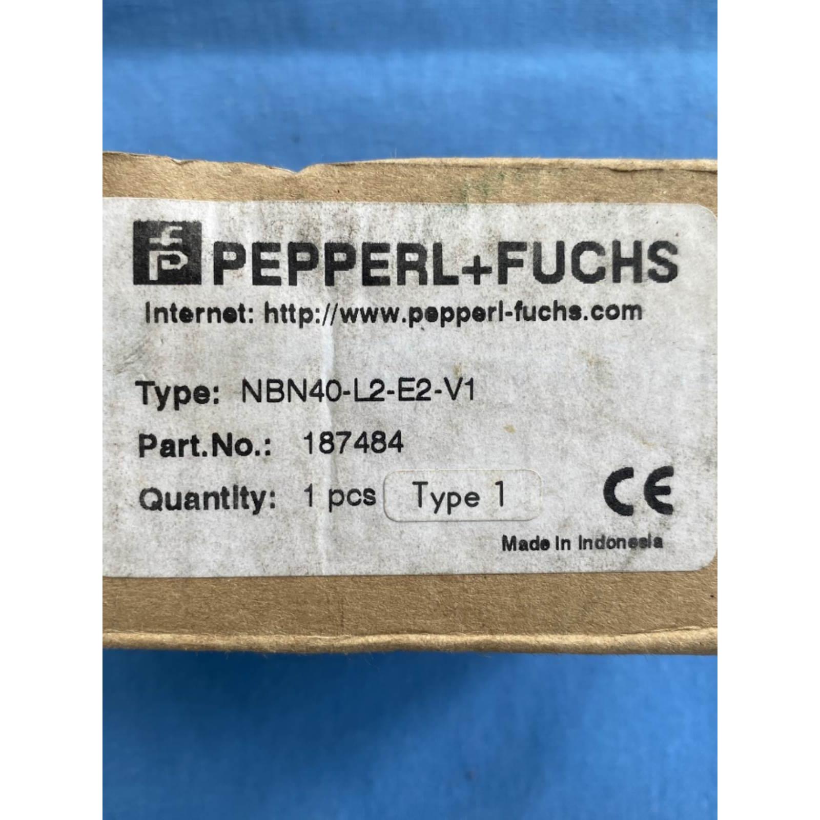 【鸿泰电气】P+F倍加福方形接近开关NBN40-L2-E2-V1光电开关传感