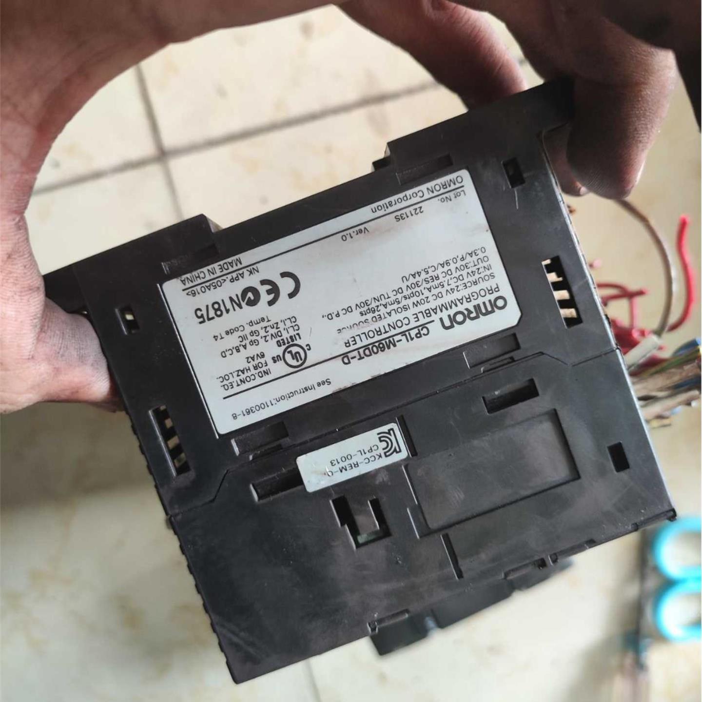 欧姆龙cp1l-m60dt-dplc拆机包好的加模块cp1询价