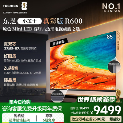 【85英寸热销】东芝双芯旗舰电视