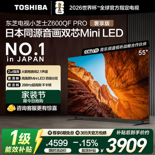 LED 东芝电视小芝士55英寸Z600QF Mini 火箭炮音响 国家补贴 PRO
