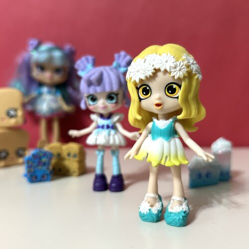shopkins购物精灵小能手娃娃配件超市食玩过家家换装女孩玩具正版