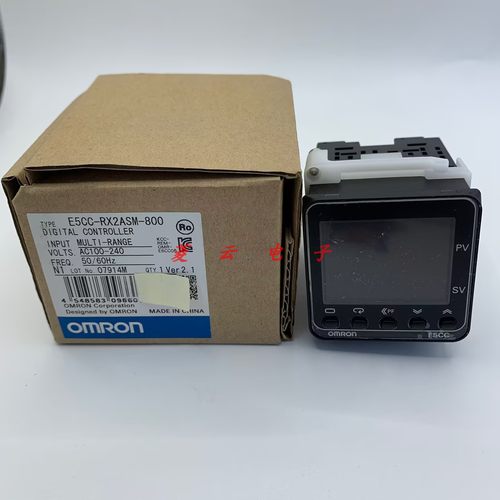 欧姆龙温控器E5CC-QX2ASM RX2ASM-800 CX2ASM QX2DSM-800 802 804