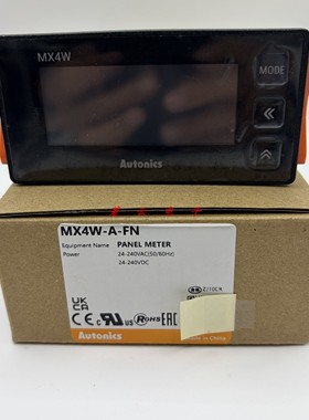 正品Autonics 奥托尼克斯面板表 电流表电压表 MX4W-A-V-FN-F1-F2