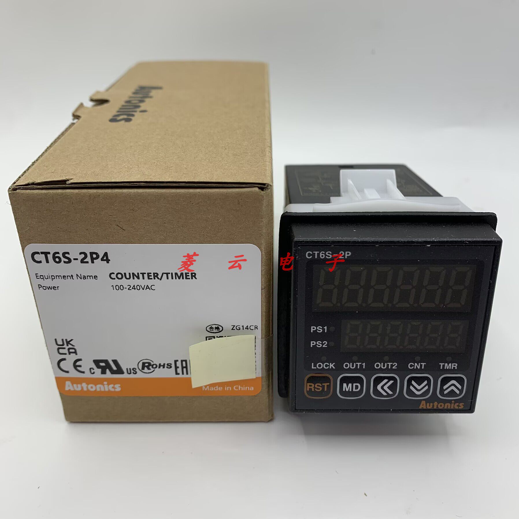 奥托尼克斯计数器计时器 CT6S-2P4 2P2 I2T CT6M-1P4 CT4S-2P4T