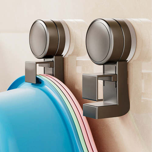 吸盘脸盆挂钩收纳架免打孔