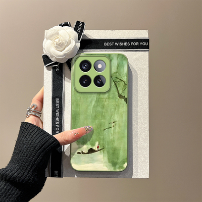 适用小米oppovivo新中式玻璃壳