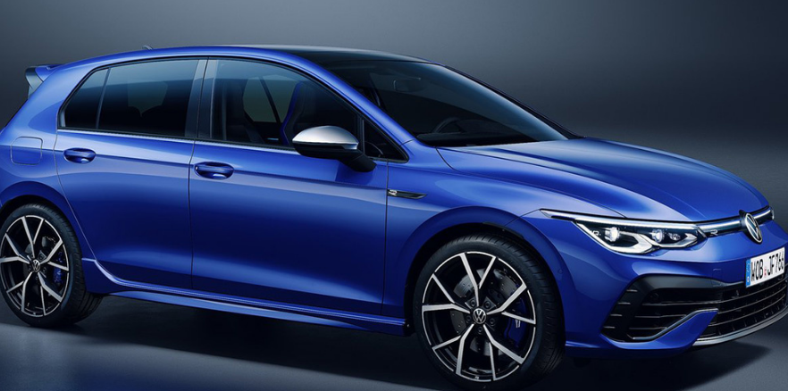 德国大众原装高尔夫前标标侧