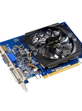 拆机技嘉GT730显卡台式电脑办公高清游戏多屏专业图形卡
