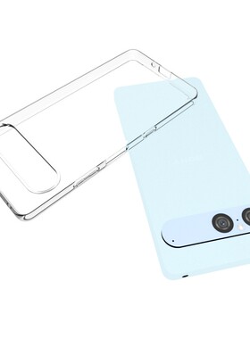 适用 索尼Sony Xperia 10 Vii 7代 透明硅胶 XQ-FE72 手机壳 保护套 XQ-FE54 手机套 保护壳 软壳 TPU 钢化膜