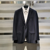 戗驳领时尚 新款 上班正式 促销 套装 羊毛混纺商务西服男士 西装 正装
