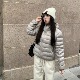 冬季 大眼LARGE 排骨服百搭 必入 三色轻薄羽绒服女短款 EYE 经典