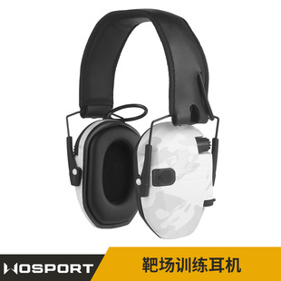 战术射击耳机可连手机播放音乐户外靶场比赛专用头戴拾音降噪耳机