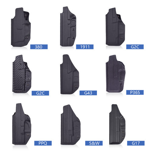 Glock17G19G22G43 1911P320P365G2CS&WM&P9MP40CZP07隐藏式快拔套