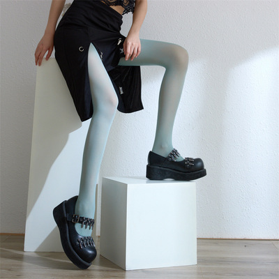 丝袜诗丰糖果色春夏连裤