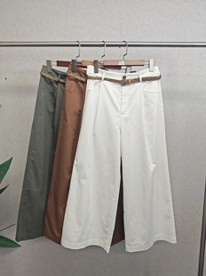 丝纯色百搭九分裤 Ka系列＆专柜25夏 319 元 经典 棉 天丝