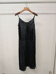 仅换码 时髦镂空亮片吊带裙 273 福利 Ka系列＆专柜24秋款