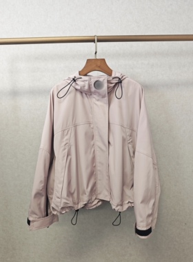 大牌h专柜25春款福利&时尚连帽短款风衣外套（仅换码）13896