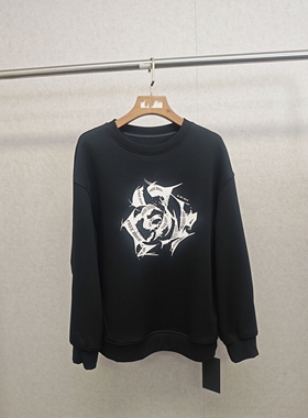 大牌h专柜＆25春款福利 棉质印花款长袖卫衣（可换码）13848