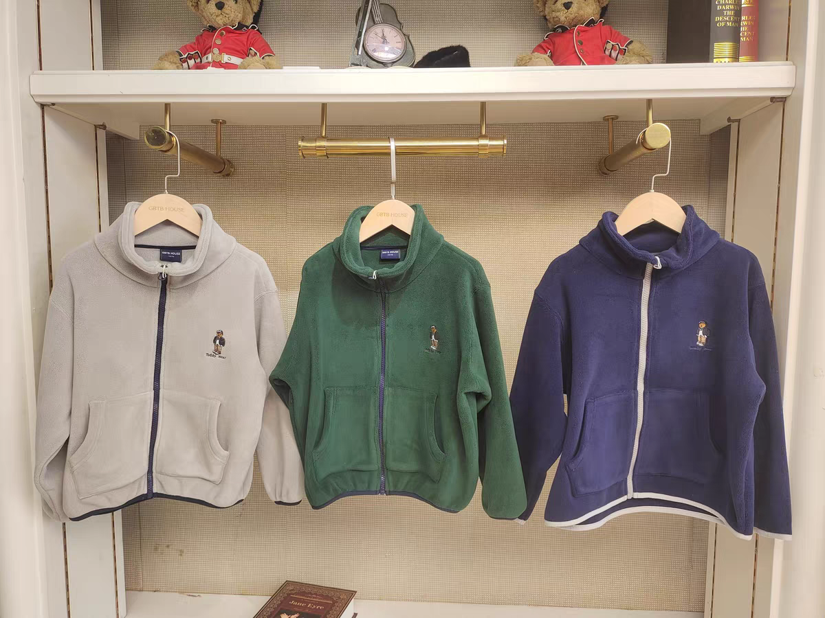 福利款:英国泰迪熊＆专柜童装 立领纯色羊羔绒外套 G5FJ12,童装/婴儿装/亲子装,普通外套,淘宝优惠券,粉丝福利购,淘宝优惠卷