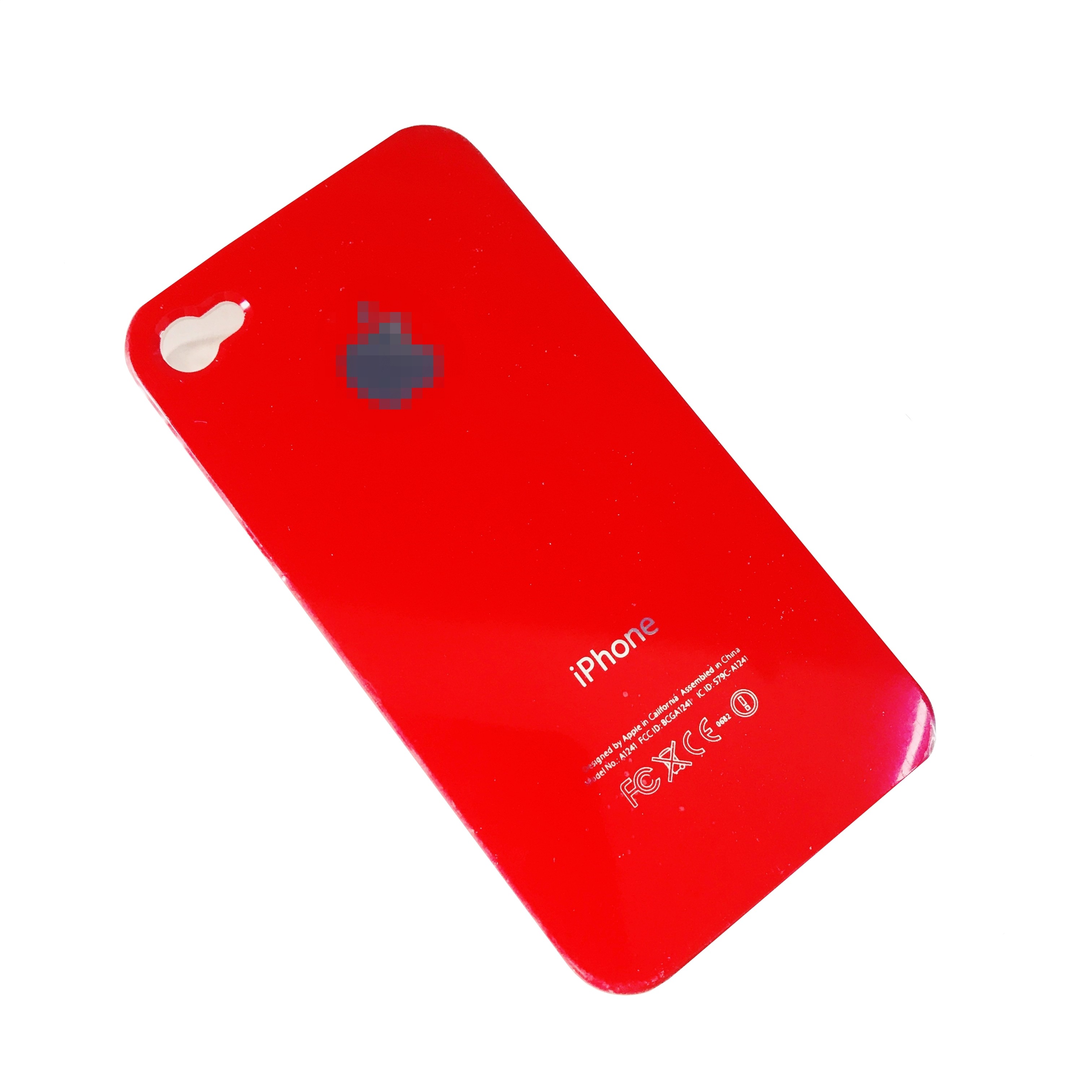 适用于苹果iphone4 红色 后壳 iphone 4S保护套 经典耐用