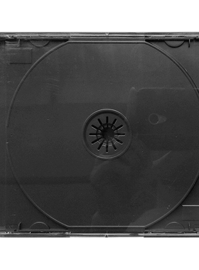 原装进口CD盒子 加厚光碟黑盒 透明黑色CD空盒 2CD/3CD/4CD厚盒子