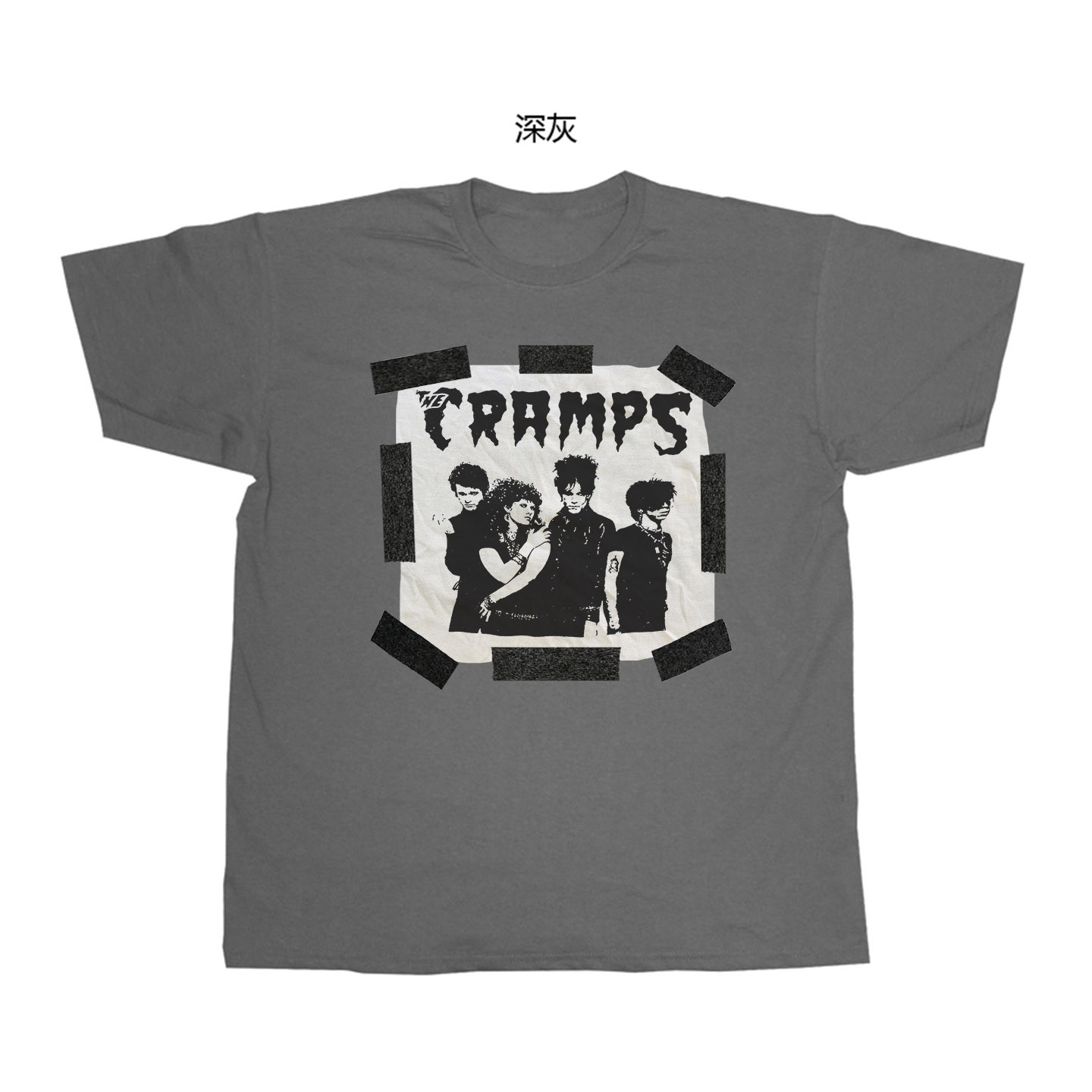 cramps soundgarden 石玫瑰 the who remake摇滚朋克纯棉短袖T恤