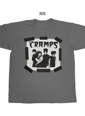 cramps soundgarden 石玫瑰 the who remake摇滚朋克纯棉短袖T恤