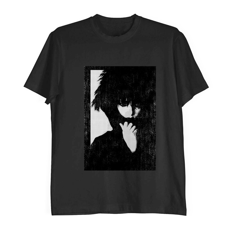 暗黑朋克包豪斯苏克西女妖bauhaus透气贴布印花纯棉坎肩无袖t恤