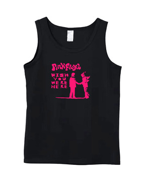 pink floyd wish you were here平克愿你在此男女纯棉背心吊带T