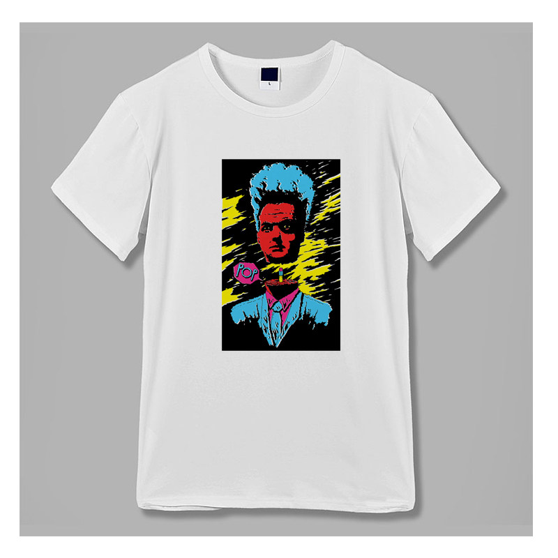 David Lynch Double Peak Mulholland Road Rubber Head Bizarre Fantasy cult Film Artistic Youth T-shirt thumbnail 8