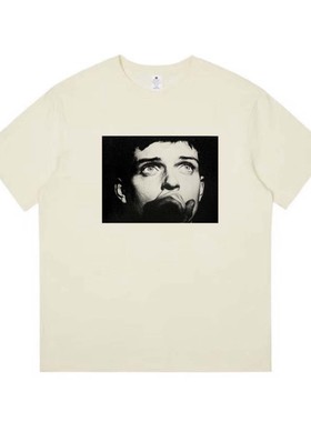 快乐分裂 joy division ian curtis 精细印刷朋克音乐风格纯棉T恤