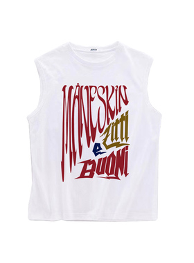 Måneskin Zitti E Buoni maneskin时尚流行摇滚夏坎肩背心无袖T