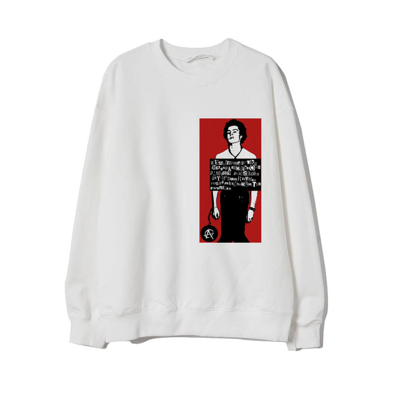 卫衣圆领摇滚卫衣朋克