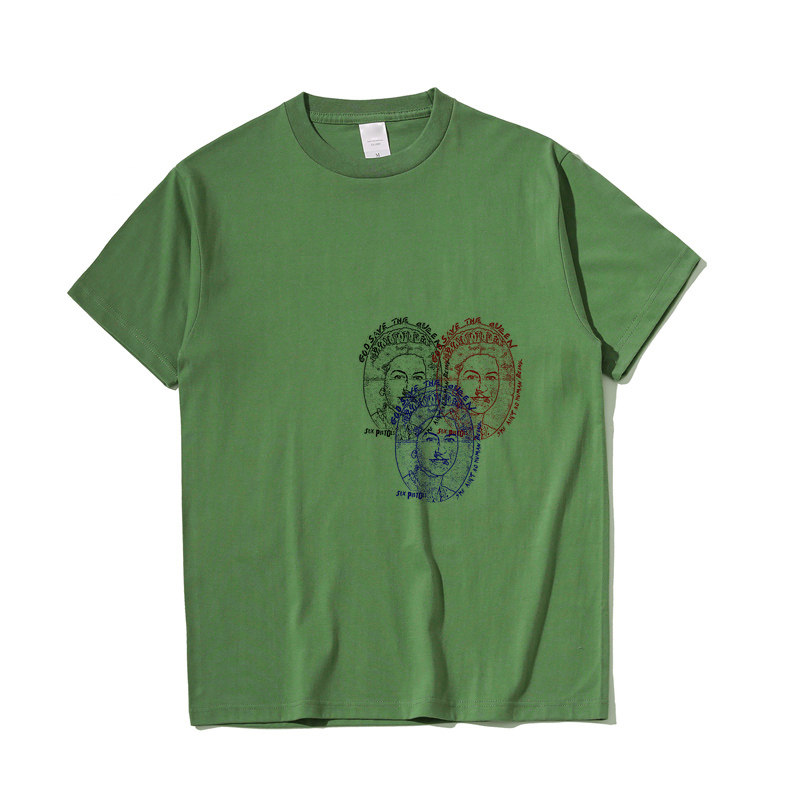 性手枪天佑sex pistols punk queen艺术丝网印刷朋克风格纯棉t恤