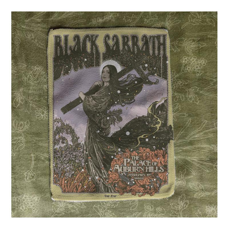 黑色安息日black sabbath印花布贴金属乐迷diy包包衣服装饰配件